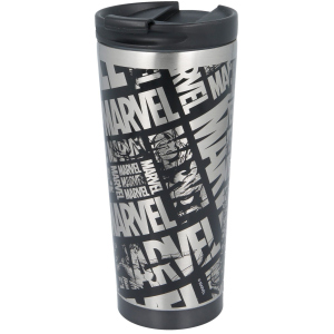 Термочашка Stor Marvel, Steel Coffee Tumbler 425 ml