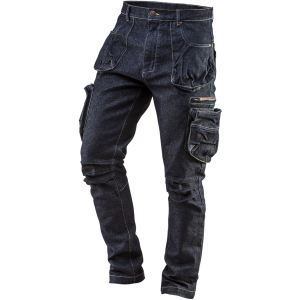 Рабочие штаны NEO Tools Denim 5 карманов Размер XL (81-229-XL) в Житомире