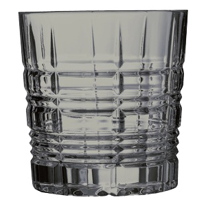 Набір низьких склянок Luminarc Даллас Сяючий Графіт 4 шт х 300 мл (P9318/1) краща модель в Житомирі