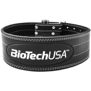 Пояс Biotech Austin 6 для пауерліфтингу Leather XL Чорний (5999076228638) ТОП в Житомирі