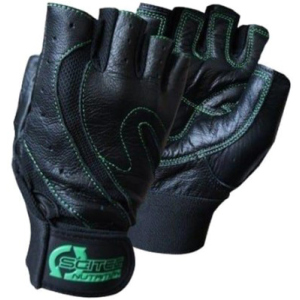 Рукавички Scitec Nutrition Glove Green Style S Чорно-зелені (816532010178)