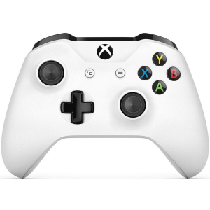 Беспроводной геймпад Microsoft Xbox One Wireless Controller White (REF) OEM