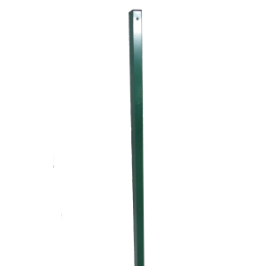 Столб заборный Техна Классик металлический с полимерным покрытием и креплениями 60х40x1500 мм Зеленый (RAL6005 PTK-01) в Житомире