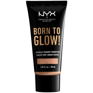 Тональна основа NYX Professional Makeup Born to Glow з натуральним сяючим фінішом 7.5 Soft beige 30 мл (800897190385) в Житомирі