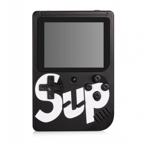 купити Ігрова приставка Game Box Sup 400 один чорна. Кольоровий екран, якісний звук, можливість підключення до TV