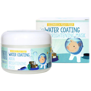 Маска нічна зволожуюча Elizavecca Milky Piggy Water Coating Aqua Brightening Mask 100 мл (8809339904131) краща модель в Житомирі