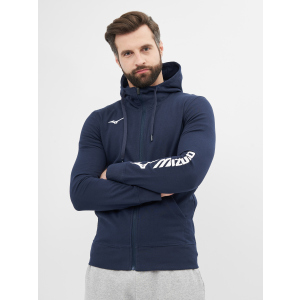 Спортивна кофта Mizuno 32EC7B7014 S Синя (5054698393444) ТОП в Житомирі