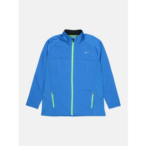 Спортивна кофта Mizuno BT Fleece Jacket J2GE550225 XXL Синя (5054698011836) краща модель в Житомирі