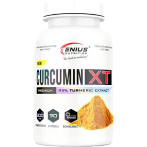 Куркумин Genius Nutrition Curcumin-XT 90 капсул (5402839115750) ТОП в Житомире