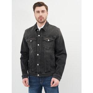 Джинсова куртка Calvin Klein Jeans Foundation Jacket J30J317247-1BY L Denim Black (8719853601426) краща модель в Житомирі