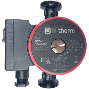 Циркуляційний насос Hi-Therm HTGN 25/40-180 + гайки (HTGN 25/40-180/1)