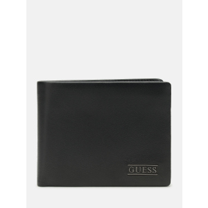 Мужское портмоне кожаное Guess SM2510-LEA24 Black (7613395753203) в Житомире