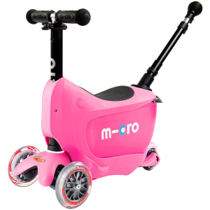 Самокат Micro Mini 2Go Deluxe Plus Pink (MMD033) (7640108563323) ТОП в Житомирі