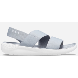 Сандалії Crocs Jibbitz Womens LiteRide Stretch Sandal 206081-00J-W7 37-38 23.8 см Light Grey/White (9001057683704_191448503915) ТОП в Житомирі