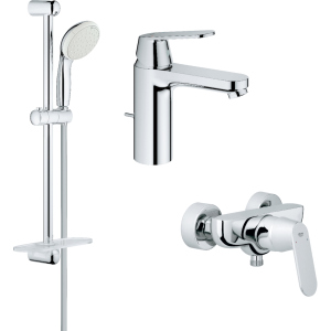 Набір змішувачів GROHE Eurosmart Cosmopolitan 126114M краща модель в Житомирі