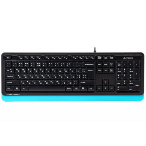 Клавіатура A4Tech FK10 Black/Blue USB в Житомирі