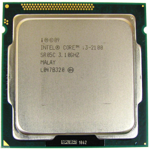 Процессор Intel Core i3-2100 3.1GHz/3MB/5GT/s (SR05C) s1155 tray