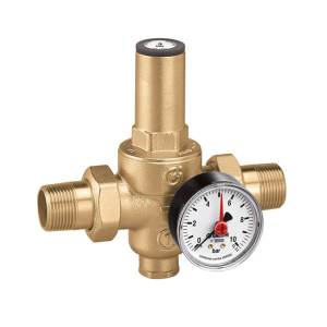 Редуктор тиску води Caleffi DN 1/2" (PN 25) мембранний статитка-динаміка до 80° С (536040) ТОП в Житомирі