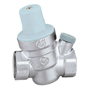 Редуктор тиску Caleffi DN 1/2" (60° С) мембранний з гніздом для манометра (533441) ТОП в Житомирі