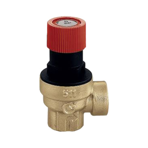 Запобіжний клапан Caleffi DN 1/2" (1,5 бара) для систем опалення (513415) краща модель в Житомирі