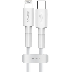 Кабель Baseus USB Type-C - Lightning BMX Mini 18W 1.2 м White (CATLSW-A02) в Житомирі