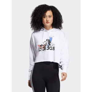 Худі Adidas Nini Gfx Hoody GJ6546 XS White (4064045426412) в Житомирі