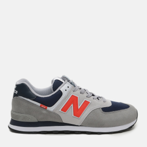 Кросівки New Balance 574 ML574SO2 39 ​​(7) 25 см Сірі з червоним (195173190549) в Житомирі