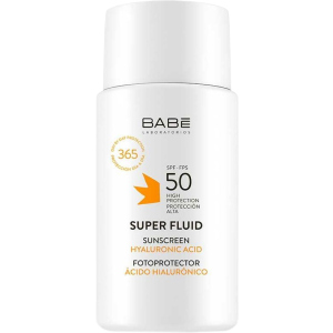 Сонцезахисний супер флюїд Babe Laboratorios SPF 50 для всіх типів шкіри 50 мл (8437014389449) в Житомирі