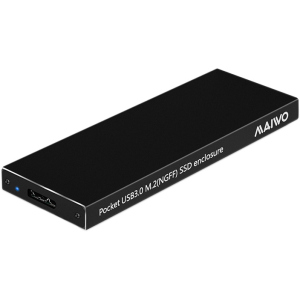 Зовнішня кишеня Maiwo для M.2 SSD (NGFF) SATA - USB 3.0 (K16N black) в Житомирі