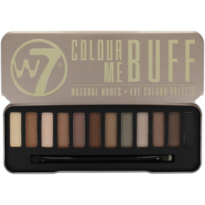 Тіні для повік W7 Color Me Buff Eye Colour Palette палетка 12 кольорів copper brown 15.6 г (5060294394181)