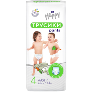 Підгузки-трусики дитячі Bella Baby Happy Maxi 8-14 кг 44 шт (5900516603236) ТОП в Житомирі