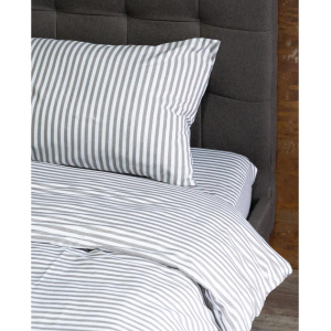 Постільний комплект U-tek Hotel Collection Cotton Stripe Cacao 30 євро (KHCSC3004) надійний