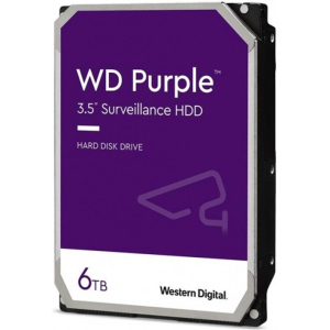 Накопитель HDD SATA 6.0TB WD Purple 5400rpm 128MB (WD62PURZ) в Житомире