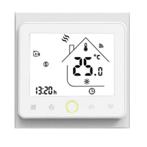 Терморегулятор In-Therm PWT-002 Wi-Fi White сенсорний програмований для теплої підлоги в Житомирі