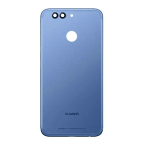 Задняя крышка для Huawei Nova 2 Plus 2017 (BAC-L21), голубая, Aurora Blue, оригинал Original (PRC)