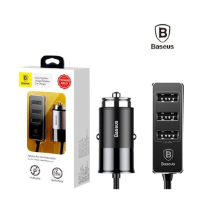 Автомобільний зарядний пристрій Baseus 5.5A 4USB black в Житомирі