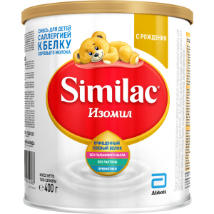 Суха молочна суміш Similac Isomil 400 г (8710428001498)