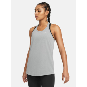 Майка Nike W Nk Dry Ess Elastika Tank DA0370-084 L Серая (194501433914) лучшая модель в Житомире