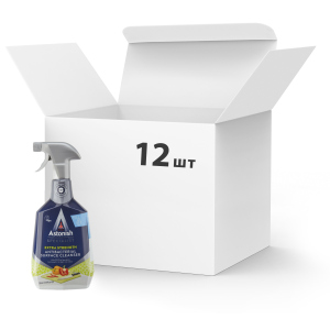 Упаковка антибактеріального миючого засобу Astonish 750 мл х 12 шт (55060060211075) ТОП в Житомирі