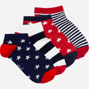 Набор носков The Pair of Socks 4P-121-RWB/BX 35-37 (4 пары) Разноцветный (4820234210626) в Житомире