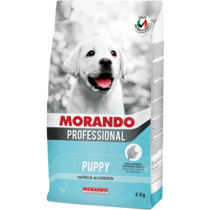 Сухой корм Morando Professional Puppy with Chicken для щенков с курицей 4 кг (8007520099936 / 8007520096010) ТОП в Житомире