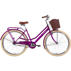 Велосипед Dorozhnik COMFORT FEMALE Velosteel 28" 19.5" 2021 Фіолетовий (OPS-D-28-196) краща модель в Житомирі