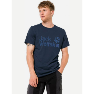 Футболка Jack Wolfskin Brand Logo T M 1807261-1010 S (4060477511481) краща модель в Житомирі