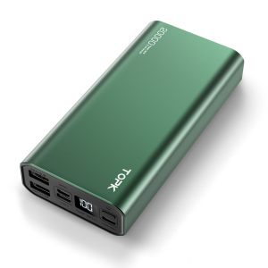 УМБ Topk 20000mAh Green I2006 лучшая модель в Житомире