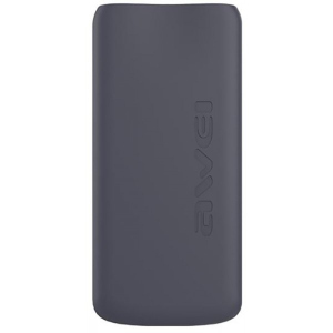 Портативна батарея 10000 mAh AWEI P69K Power Bank Li-Polimer Grey краща модель в Житомирі