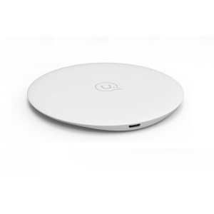 Бездротовий зарядний пристрій USAMS Wireless Fast Charging Pad US-CD24 (10W, 1A) white