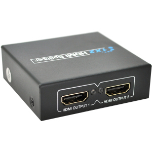 Активный HDMI сплитер Voltronic 1 на 2 порта, 1080р, DC5V/1A Q50 (2000000033990) ТОП в Житомире