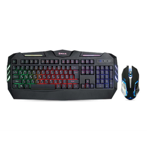 Комплект (клавиатура, мышь) REAL-EL Gaming 9500 Kit Backlit Black USB в Житомире