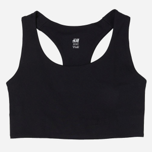 Топ спортивний H&M SPORT 9319993sdm M Чорний (PS2030000126040) краща модель в Житомирі