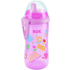 Поильник Nuk Evolution Kiddy Cup 300 мл Розовый (4008600400431) ТОП в Житомире